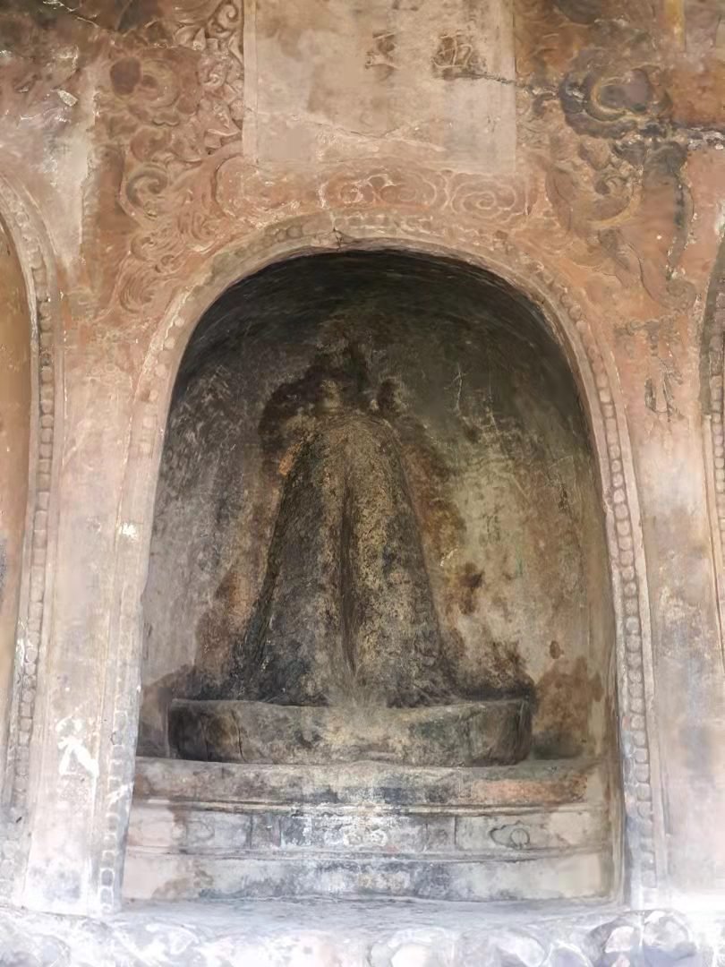 Carving in a Buddhist grotto that may have been part of a Chinese fertility cult (Alex Colville)