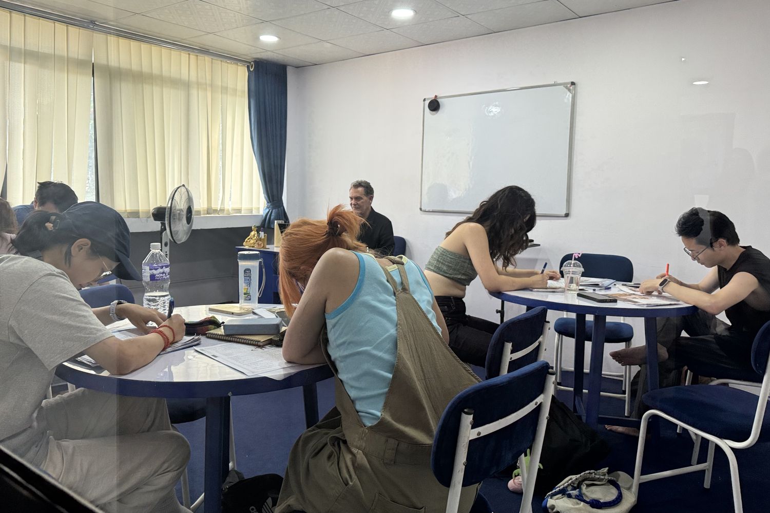 Mostly in their 20s and 30s and seeking to escape domestic work pressures, these temporary Chinese residents in Nepal’s major cities participate in a variety of training programs