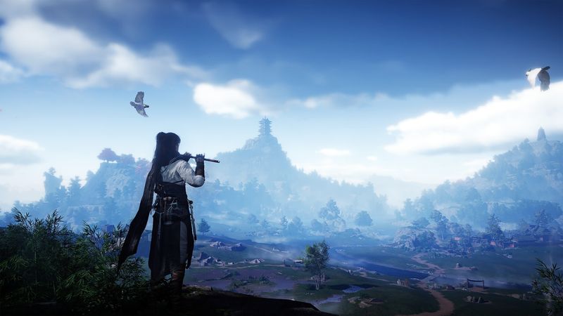 Popular Chinese video game "Where Winds Meet"