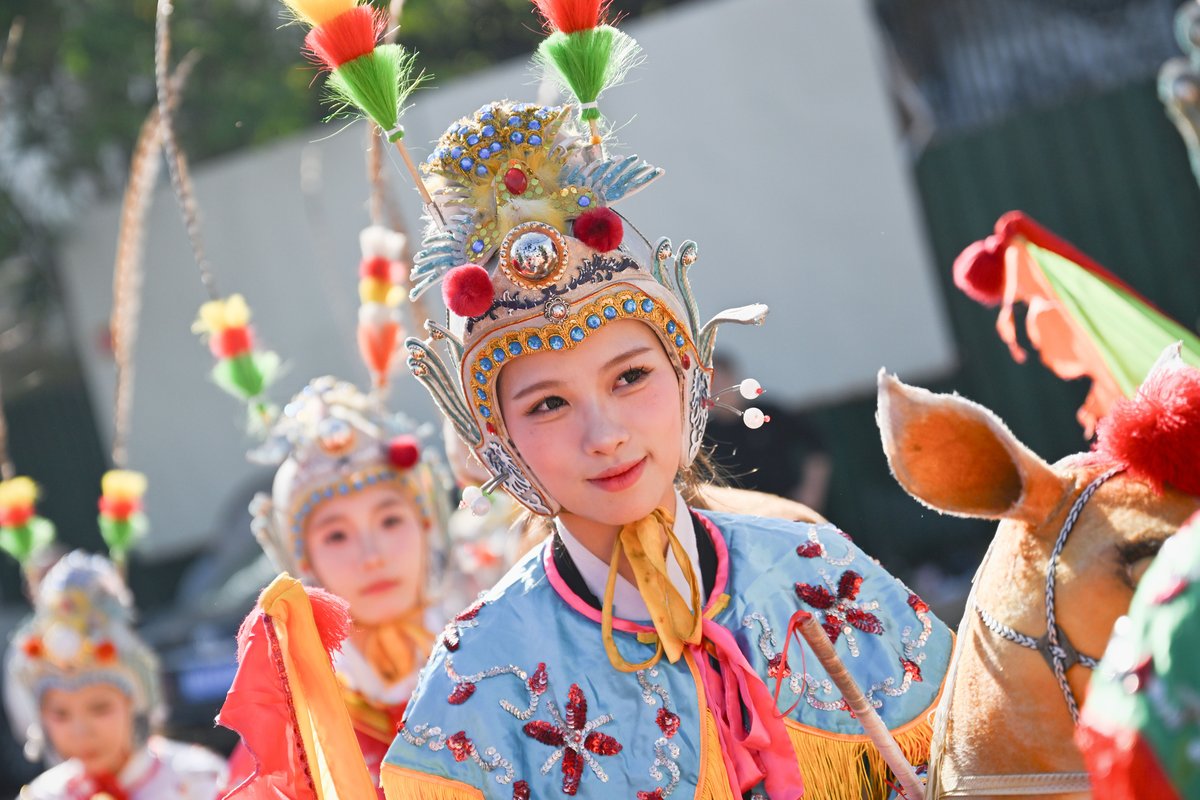 The troupe comprises 24 female performers, all in their 20s