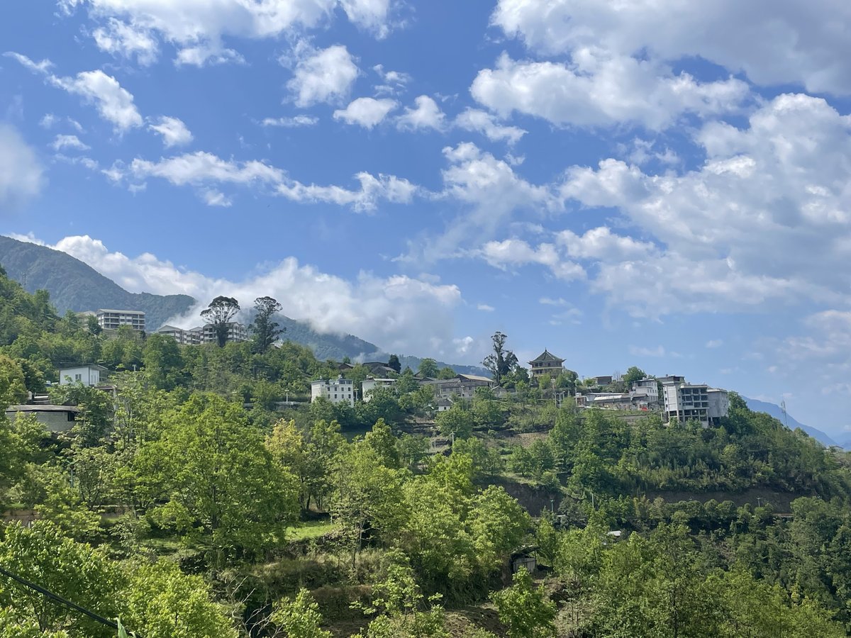 Ruins of Zhiziluo, an abandoned town in Nujiang, Yunnan province, China