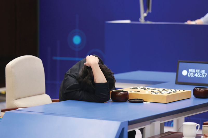 alphago and Ke Jie