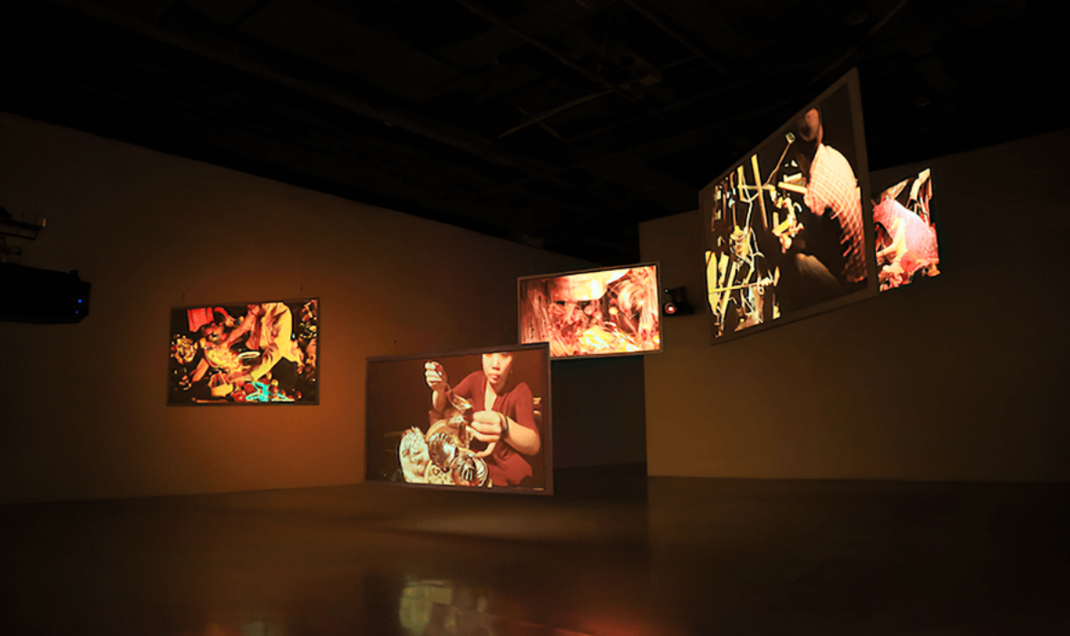 One of Wang Xin’s earlier work “Asterism”