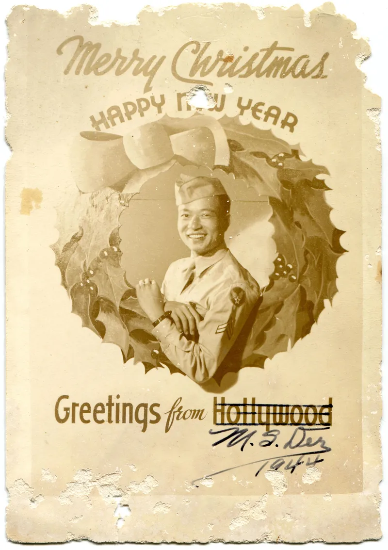 Chinese Christmas card 1944