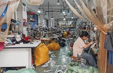 garment workers in Kanglu