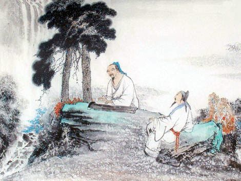 The story of Yu Boya and Xhong Ziwi is a famous story of becoming sworn brothers in China (Cultural China)