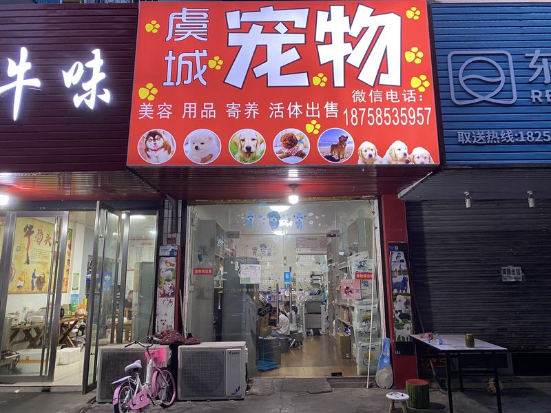 Pet store in Shaoxing