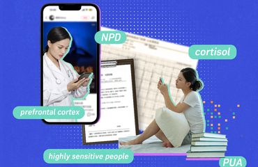 Young Chinese texting, Chinese internet psychology slang