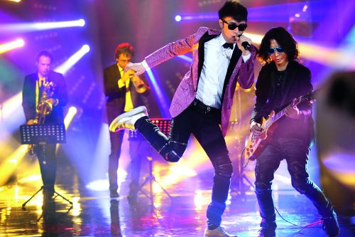 Hong Kong singer Leo Ku in the third season of I Am a Singer