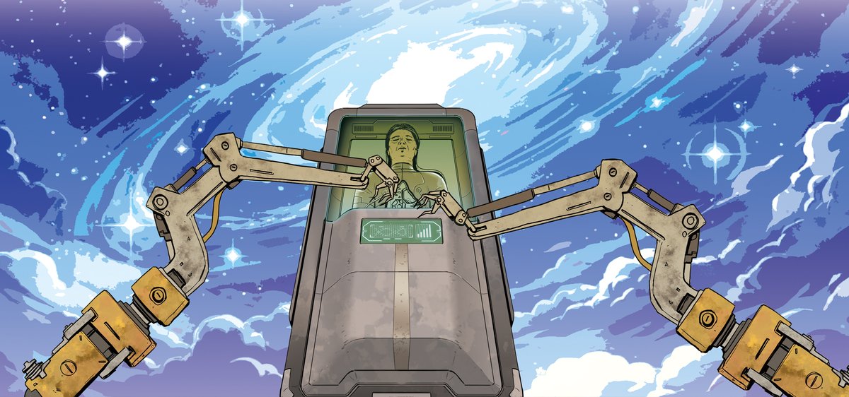 robotic arms working on Song Zhen’s heart