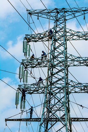 This particular project takes place at a height of more than 40 meters