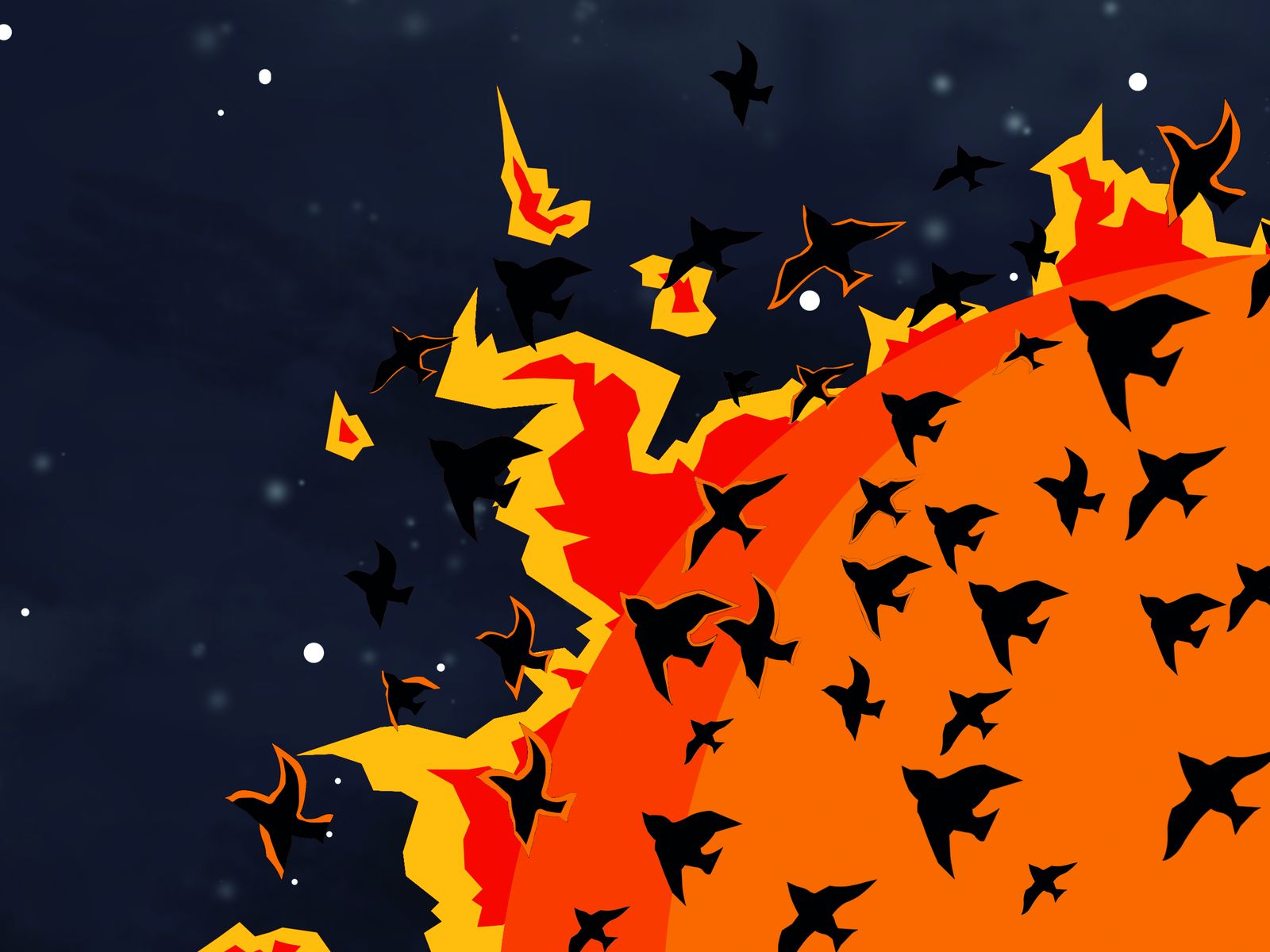 the flame.cover