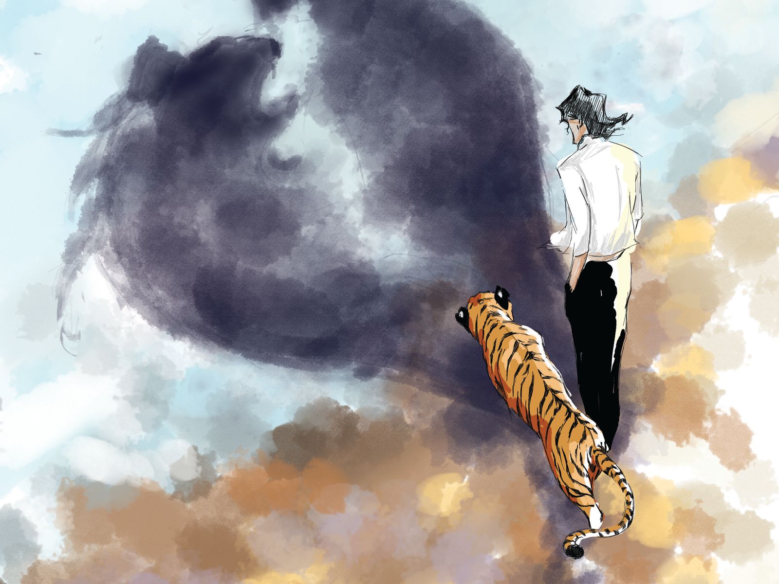 to train a tiger.cover