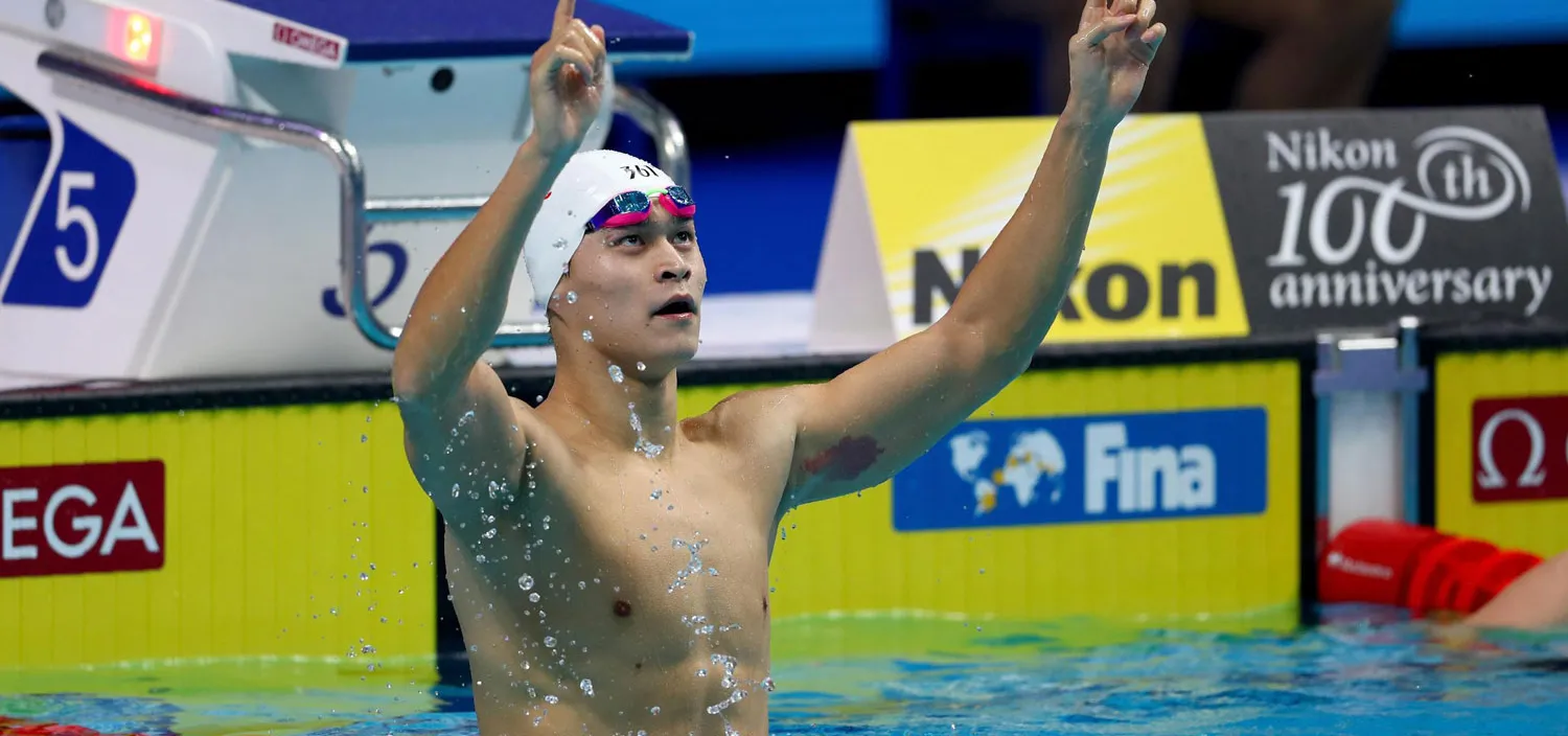viral 122 sun yang swimming gold medal