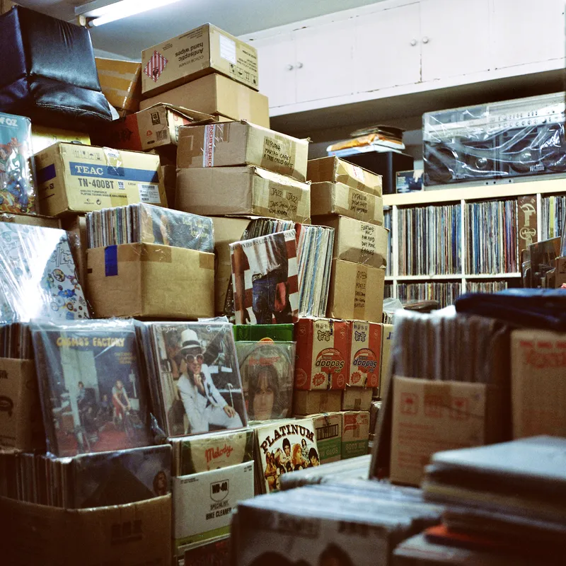Most of the vast record collection is stored in a warehouse in Tuen Mun.
